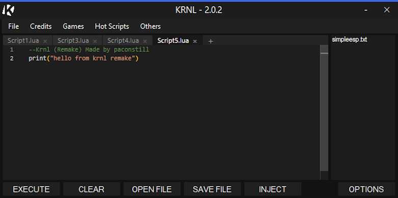 KRNL preview